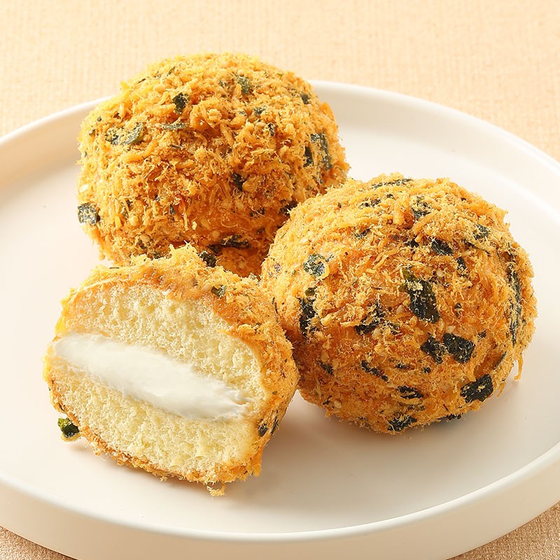 【味多美】到店兑换 海苔松松小贝蛋糕 3个装 点心小蛋糕网红休闲零食