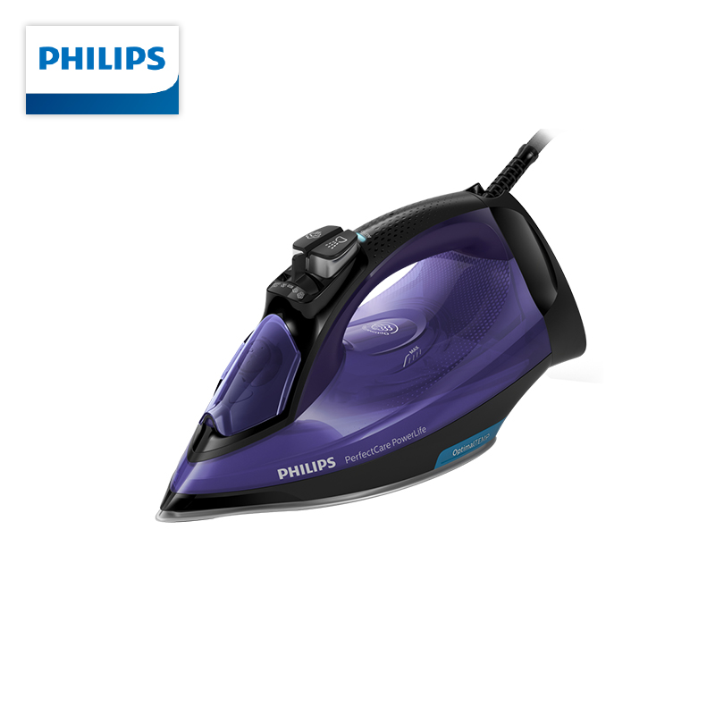 飞利浦 (PHILIPS)蒸汽电熨斗家用 原装进口家用挂烫机智能温控平熨挂烫二合一GC3925/38