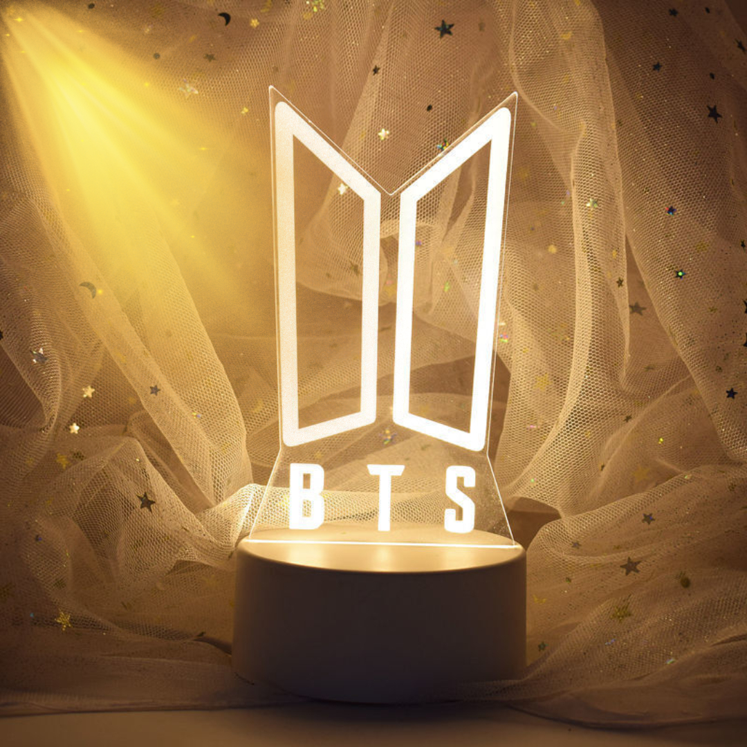 初凝(chuning)生日礼物男生女生送女友bts防弹少年团小夜灯台灯摆件