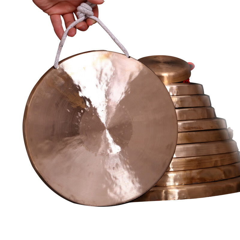 音域 铜锣鼓锣开道锣31/32/36厘米大锣中虎音锣响铜 中虎锣32cm