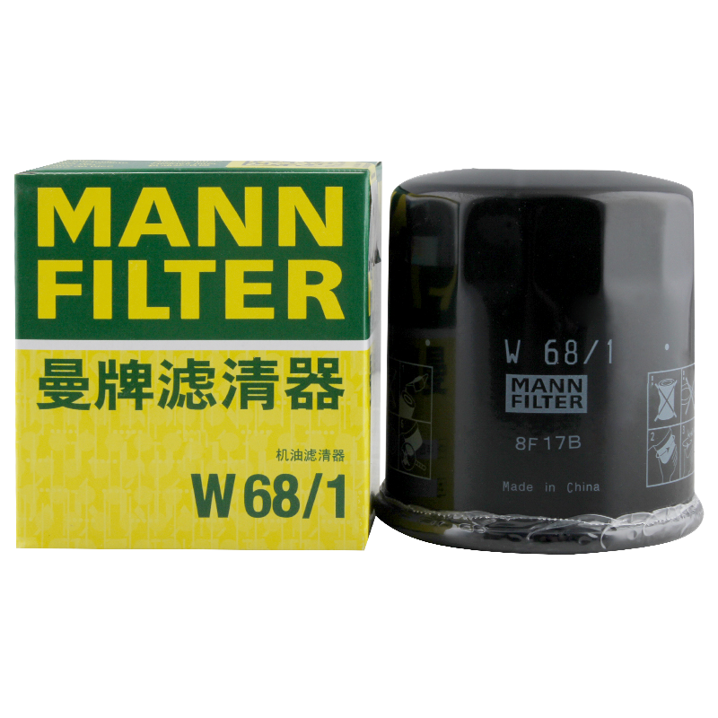 曼牌(MANNFILTER)机油滤清器-W68/1评测