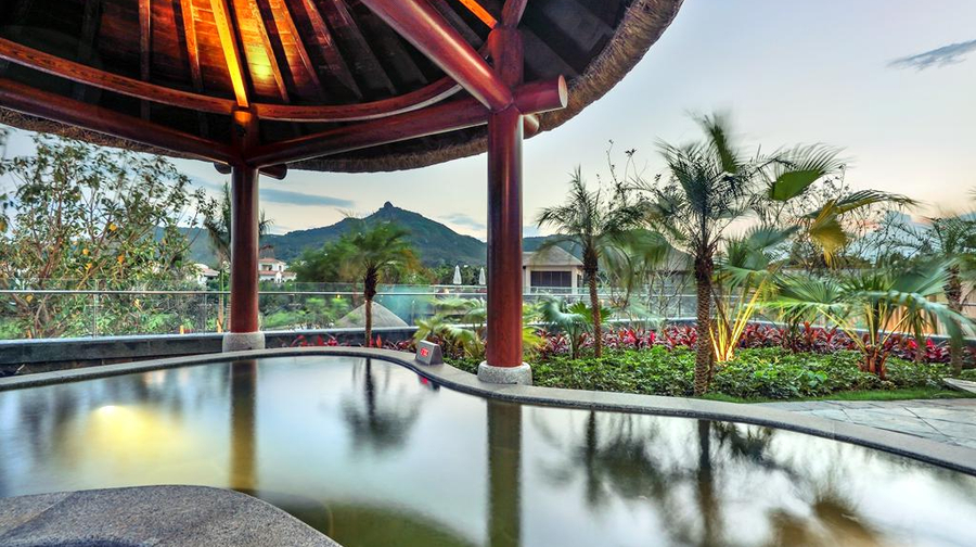 美岭湖假日酒店官塘温泉门票成人票 官塘泉美温泉 景点门票