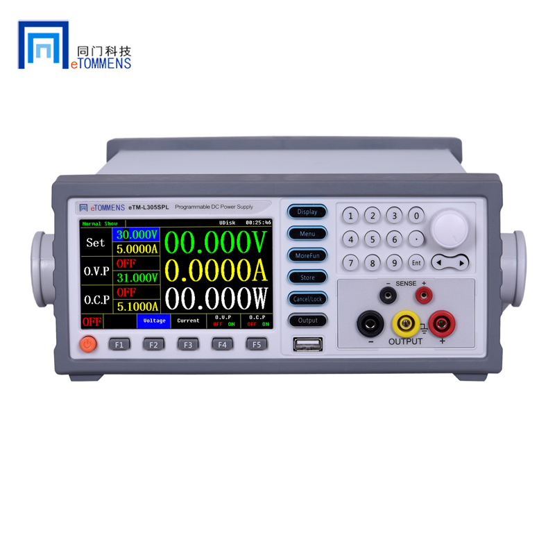 同门 eTM-L系列 电源 eTM-L303SPL 彩屏5位线性电源 eTM-L305SPL eTM-L303SPL(30V,3A) 同门线性电源