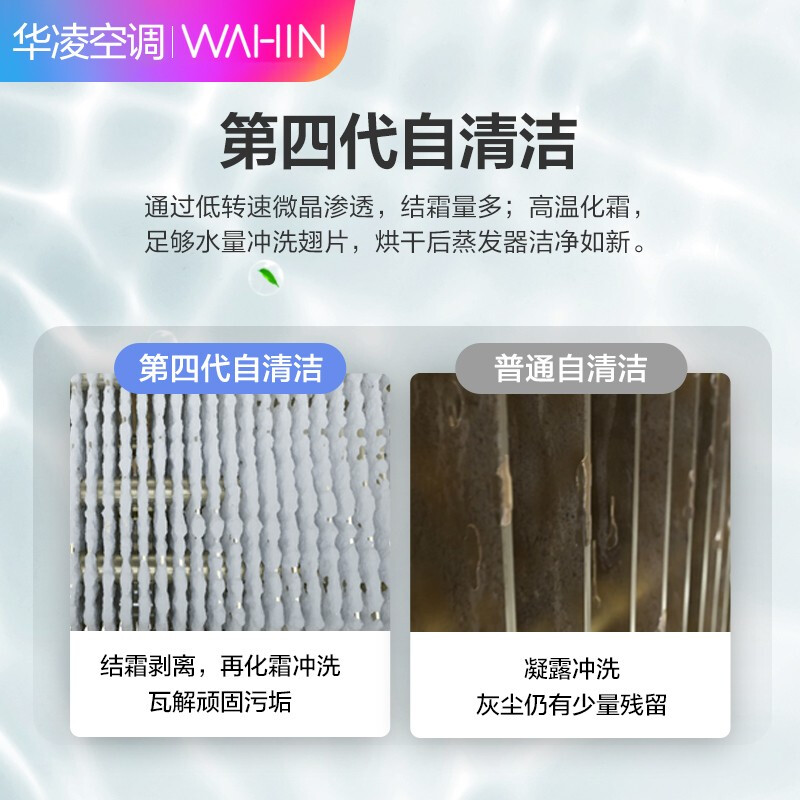 华凌空调【工厂直供】新一级能效 变频冷暖 家用客厅圆柱立式柜机 智能自清洁 除湿家电 以旧换新 3匹 一级能效 KFR-72LW/N8HA1Ⅱ 送货入户 上门安装
