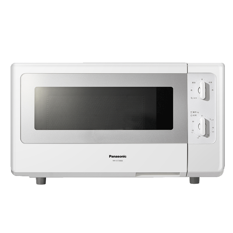 松下（Panasonic）NN-SM2000 20升家用微波炉 360°转盘式加热 五档火力精准控温 旋钮操作化繁为简