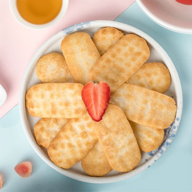 旺旺仙贝雪饼单包经典办公出游休闲膨化零食品饼干点心小吃仙贝400g主图3