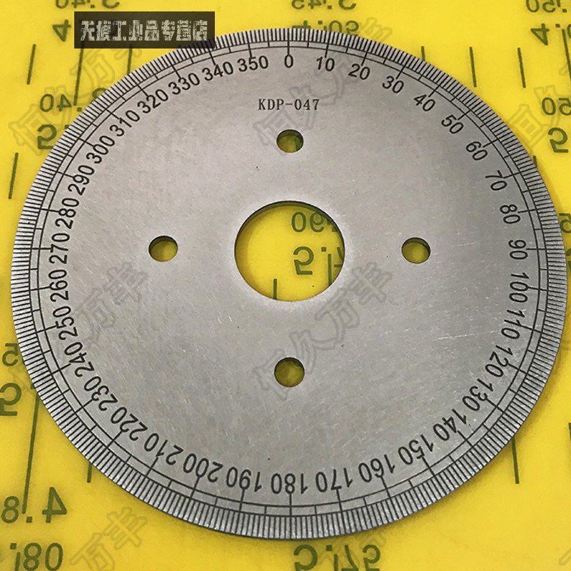 刻度盘机械表盘360度分度盘圆量角器100x20x2 a047直销 定制 100