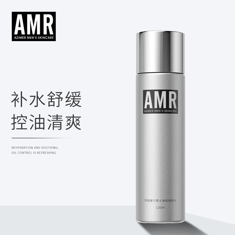 阿姿美尔（AZIMER） 男士爽肤水补水保湿须后水控油收缩毛孔紧醒肤水男士护肤 120.0ml