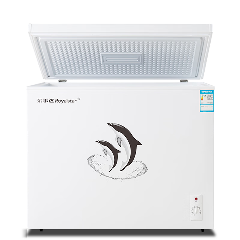 荣事达（Royalstar）冰柜商用大容量全冷冻卧式冰柜家用冷藏冷冻两用冷柜大冰柜冷冻柜 【高性价比】338升单温白色微霜【一级能效】