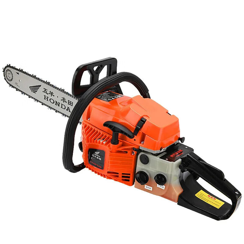 日本进口汽油锯四冲程油锯五羊动力汽油锯大功率伐木锯家用锯树机 18