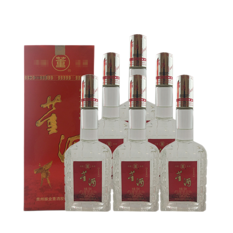 【董酒】酒厂正品6瓶38度2003年左右董酒五年精品董香型白酒500ml/瓶