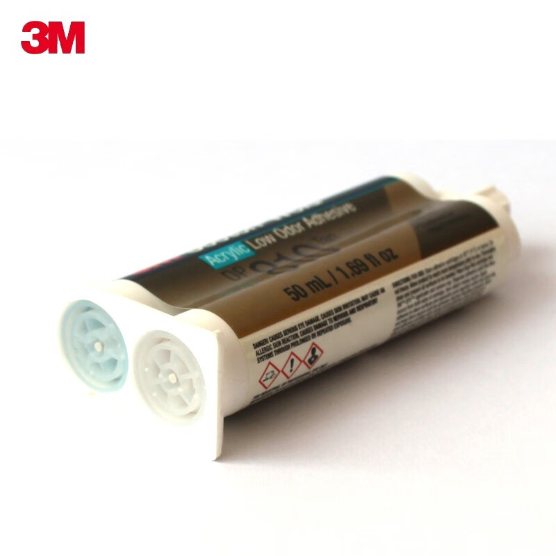 3M DP810胶水快速固化高抗冲击性强力金属玻璃亚克力木材陶瓷丙烯酸ab胶结构胶 50ml/1支