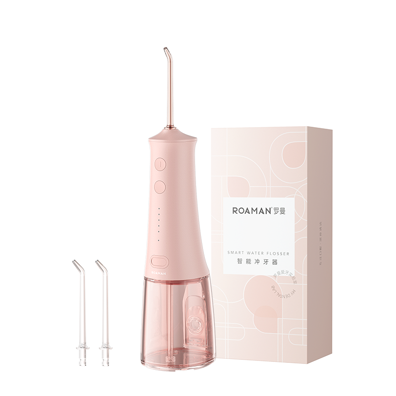 ROAMAN 罗曼 W10 电动冲牙器 樱花粉