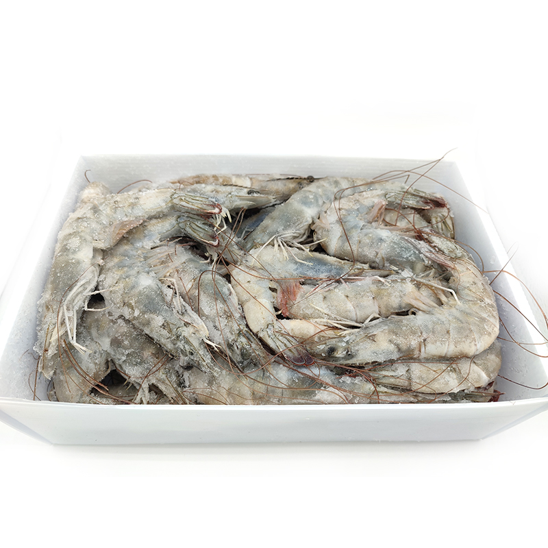 海头海州湾 进口厄瓜多尔白虾1.65kg/盒装 2030加大号盐冻海洋大虾 单冻对虾 1.65kg盐冻大虾 4050规格 约75只/盒