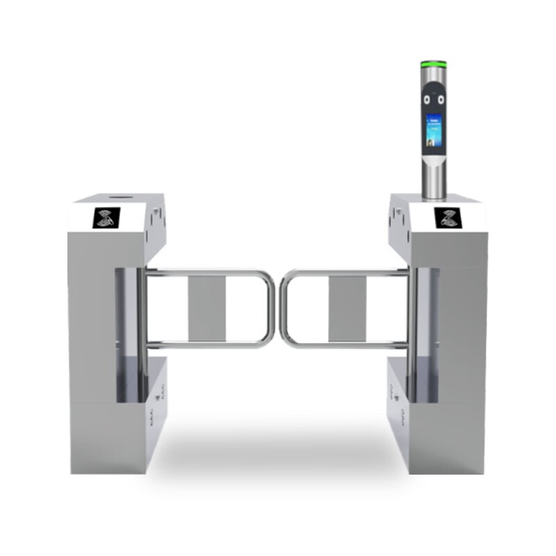 褚岳 摆闸人行通道闸速通门翼闸人脸识别刷卡票务健身房工地门禁系统