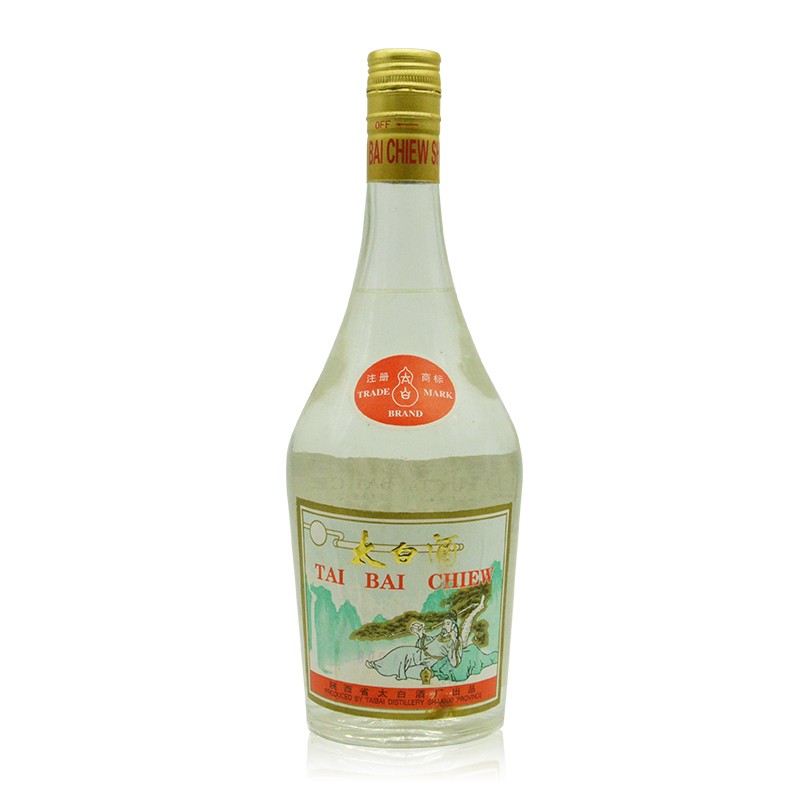 太白(taibai)陕西太白酒陈老酒收藏酒2002年高度少量出口版 单瓶750ml