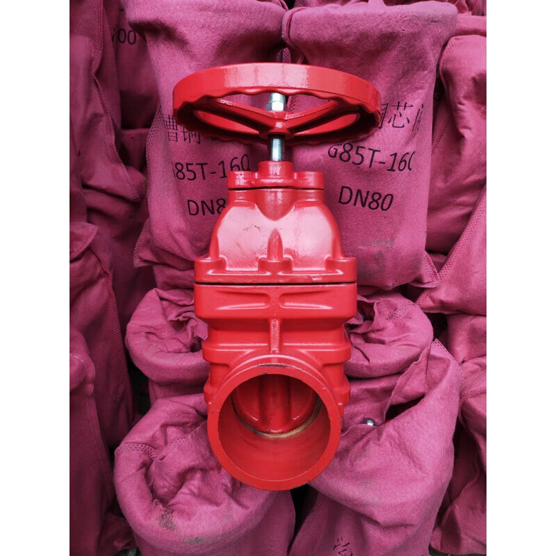 mdng沟槽暗杆防护闸阀铜芯防护闸阀卡箍防护闸阀 dn65