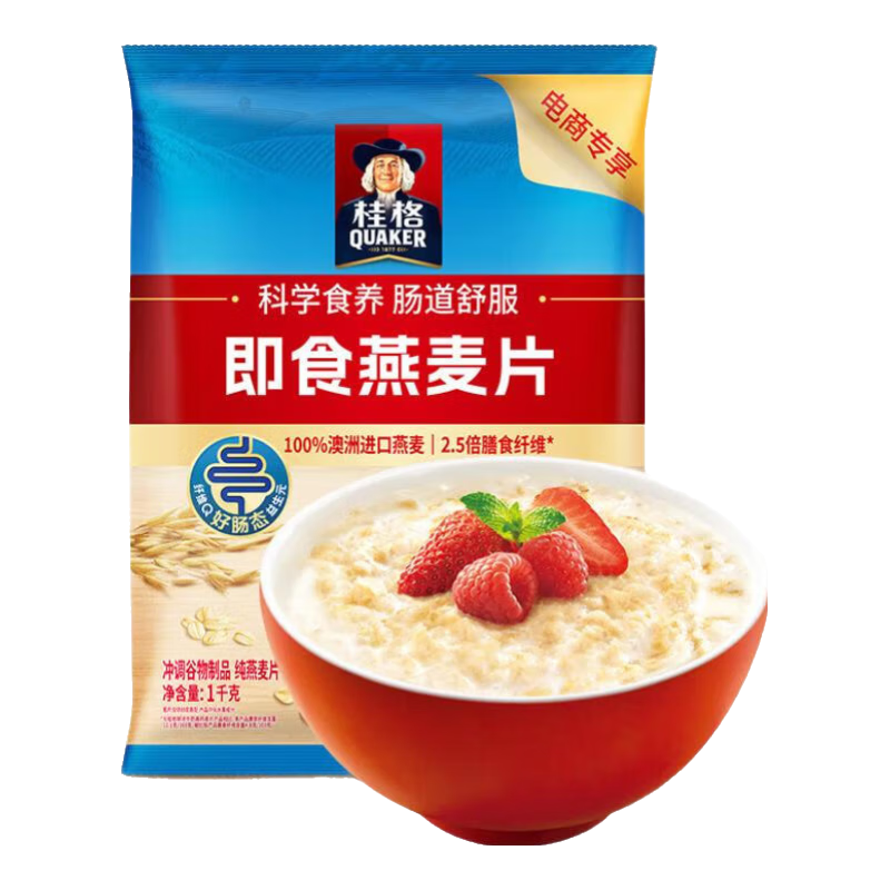 QUAKER Ӫ1000gװʳάʳƬ ʳƬ1000g*3