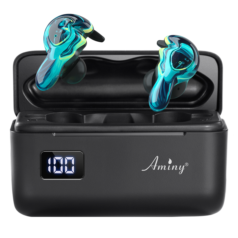 艾米尼（AMINY）U-king2音乐耳机低延时运动入耳式吃鸡游戏入耳式蓝牙耳机 适用于苹果/华为/小米/oppo