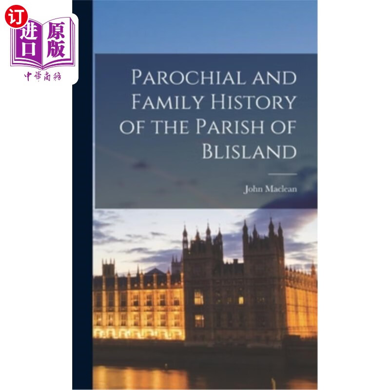 海外直订parochial and family history of the parish of blisland