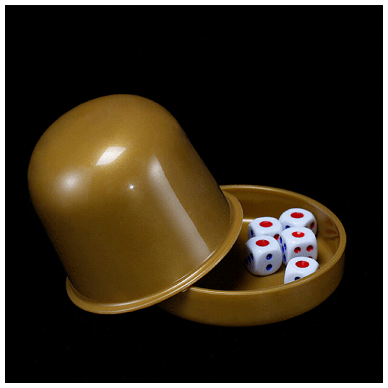 泰瑞格筛盅 骰子 套装 色盅筛子骰子盅摇色子骰盅 ktv酒吧夜店娱乐