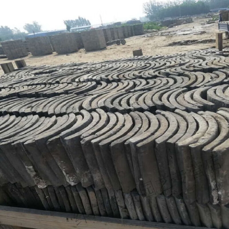 立始古建筑仿古小青瓦 旧青瓦  铺地青瓦片  黏土小青瓦 不含物 流