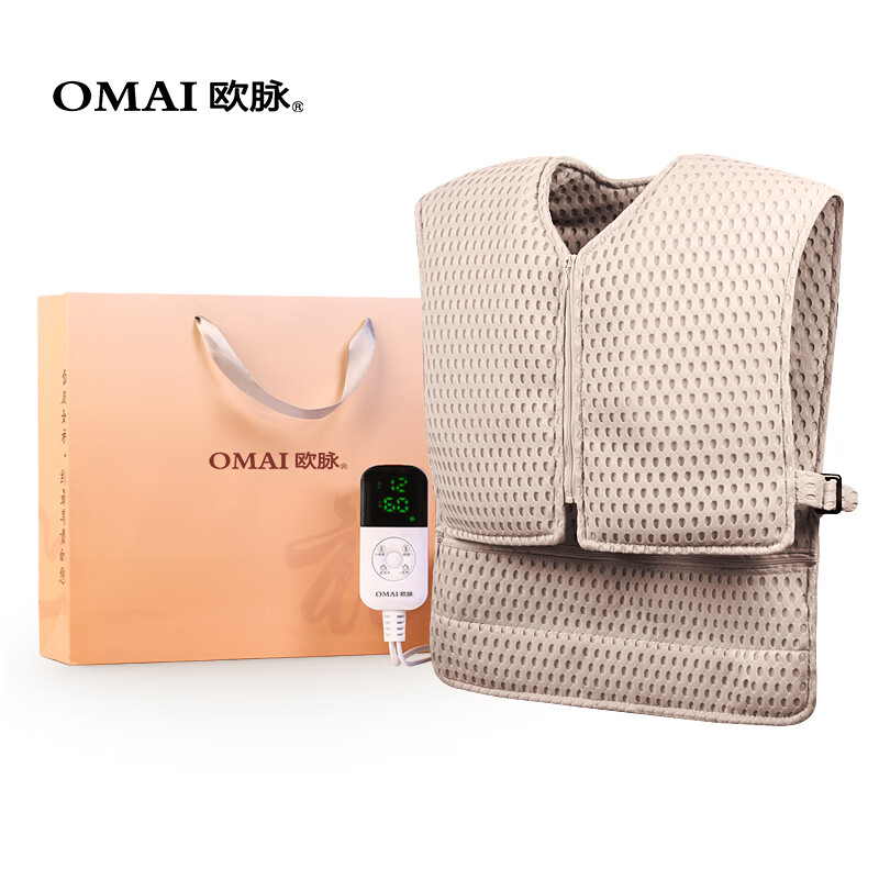欧脉(omai)肩颈盐袋热敷包 粗盐海盐热敷包电加热艾草热敷包护肩腰