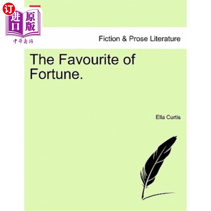 海外直订the favourite of fortune. 幸运的宠儿.