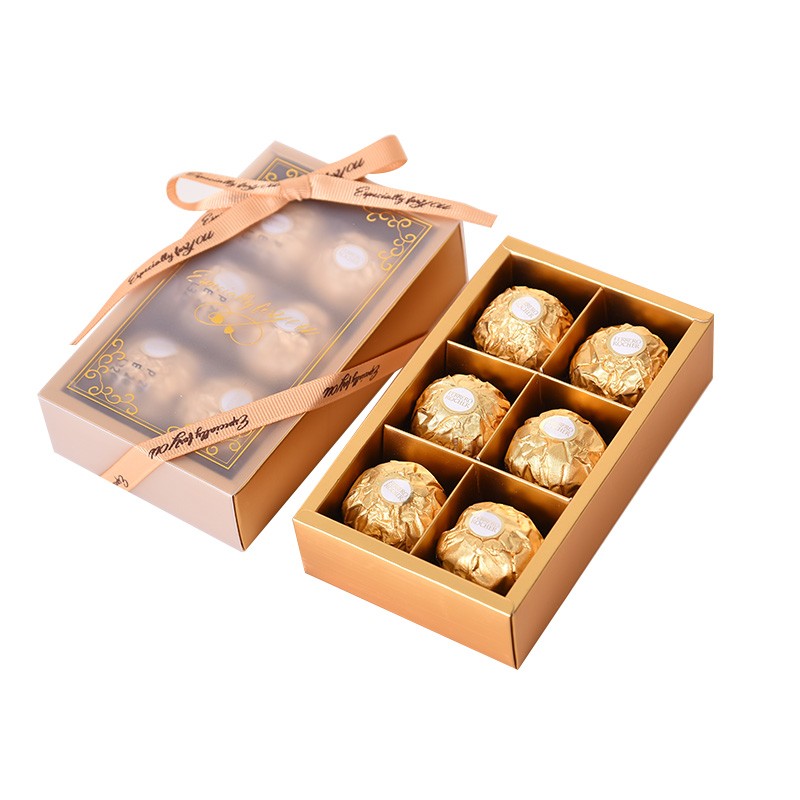 费列罗（Ferrero Rocher）进口巧克力礼盒装婚庆喜糖结婚礼物伴手礼生日礼物情人节礼物零食 红色主图7