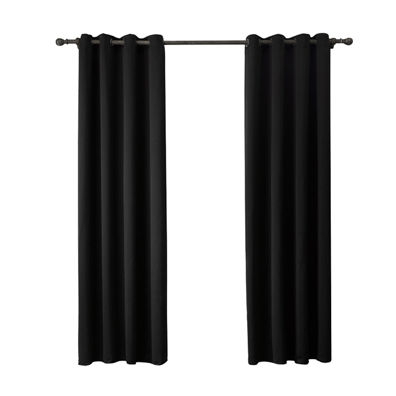 远嘉妮定制全遮光窗帘黑色布料实验室摄影棚暗室会议室投影背景幕布 1