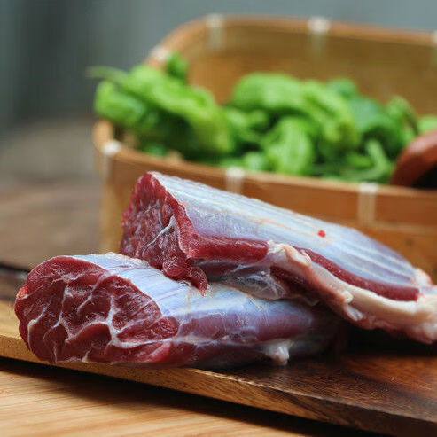 牛家纪新鲜原切牛腱子肉 无添加不调理正宗散养黄牛腱子芯金钱腱 清真
