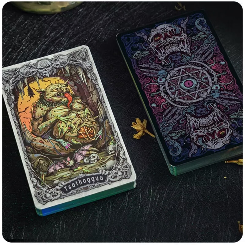 旧日神殿克苏鲁神话系列角色收藏卡原创珍藏卡牌扑克 标准普卡