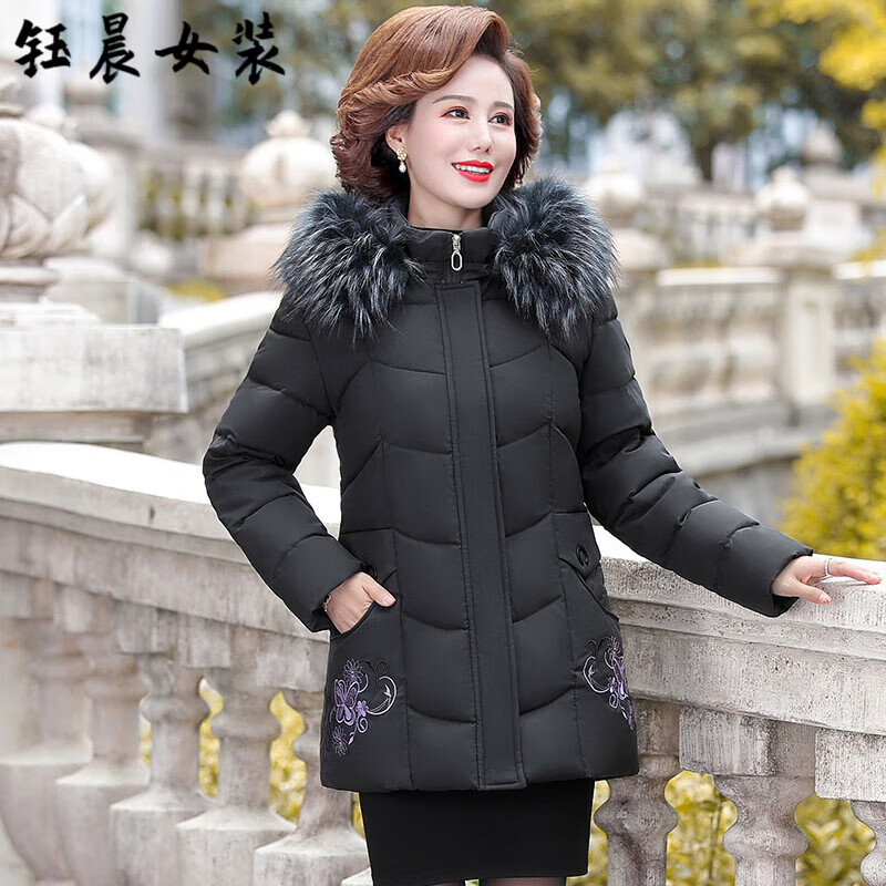 中老年羽绒服女款排行榜_中老年羽绒服女款