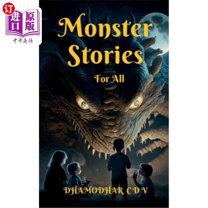 海外直订monster stories 怪兽的故事