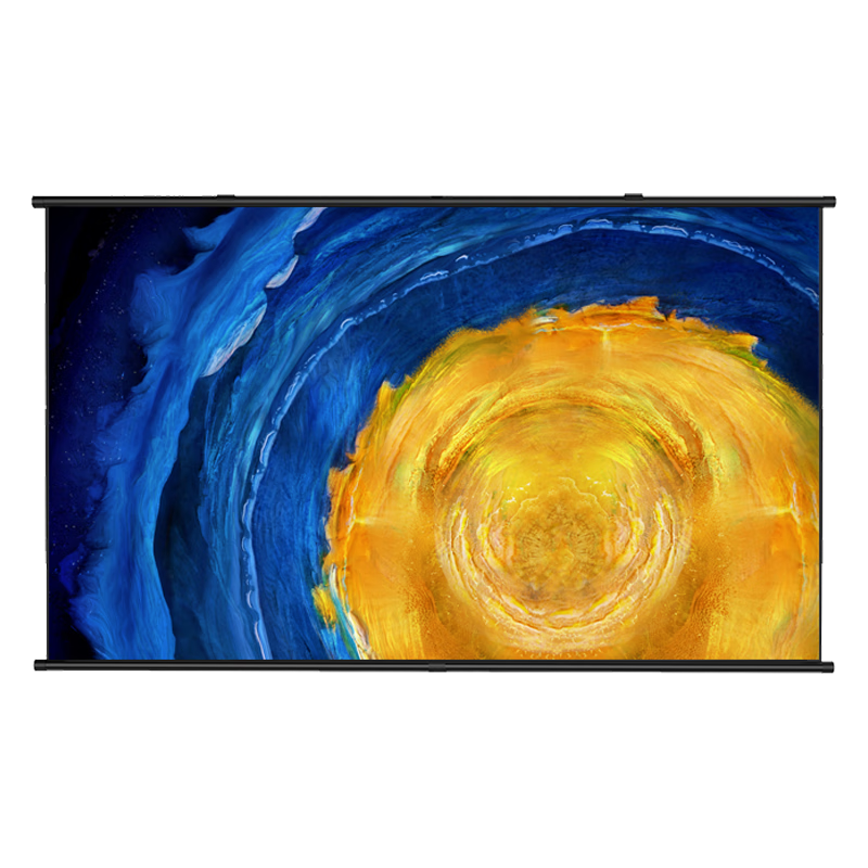 ���루Lenovo��100Ӣ��ڹ�����ͶӰĻ�� ���ð칫���ƶ���Яʽ����ͶӰ��Ļ�����������׵�������������С��