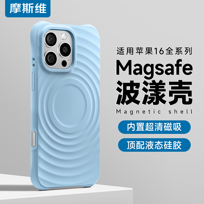 ���ڲ�����Ħ˹ά�����䲨���ǡ�����ƻ��16ProMax�ֻ���iPhone16Proȫ�����ҷ�ˤMagsafe�������Һ̬�轺�׷���Ů ������ɫ�������ָ�حǿ������ح���ֻ�Ĥ iPhone 16 Pro