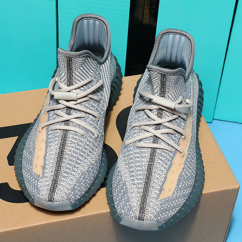 zhzo椰子鞋男350春夏季透气运动休闲鞋软底学生鞋男女纯白鞋子 口香糖