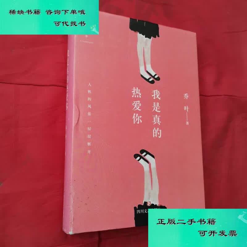 【二手九成新】我是真的热爱你 乔叶