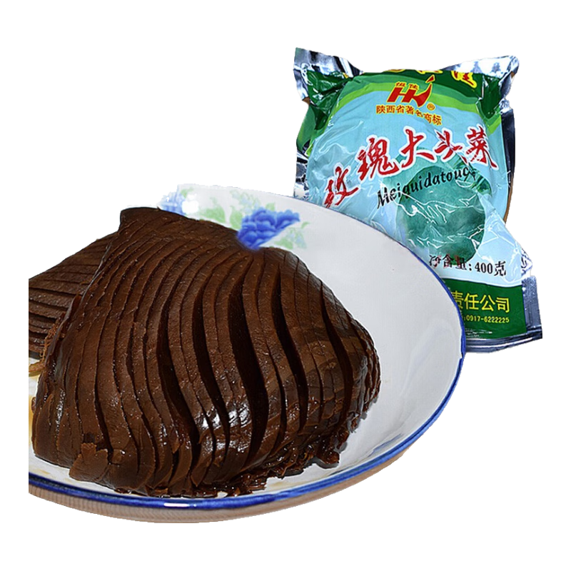 恒佳芥菜大头菜咸菜疙瘩手撕400克袋装芥下饭菜腌制酱菜 大头菜400克X10袋