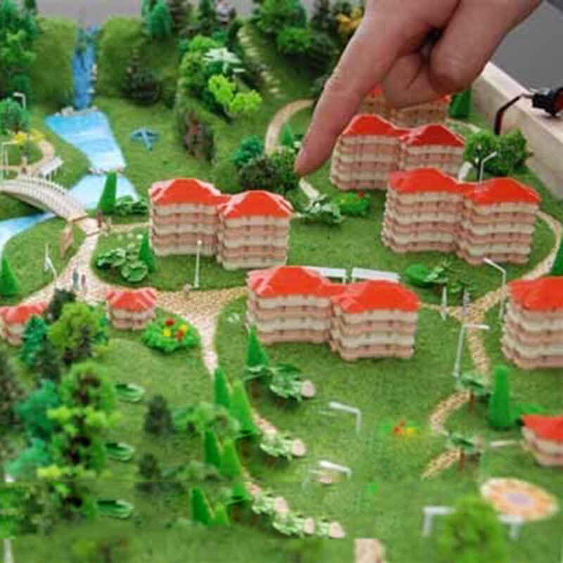 娇奴姬城市梦想模型城市梦想区域规划模型建筑模型拼装diy手工培训