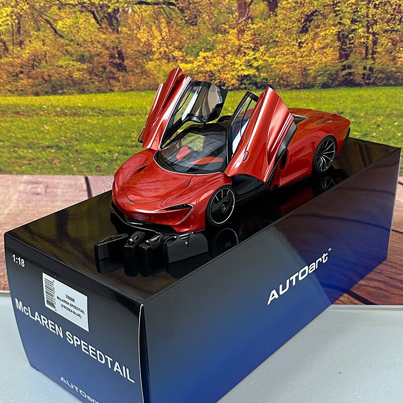 ��ͼ�ǣ�AUTOART������AUTOart 1/18 ������McLAREN SPEEDTAIL ����ģ����Ʒ�ղ� 76088 ������ 