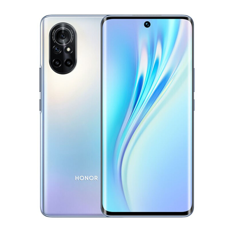 荣耀（HONOR） 荣耀V40 5G 5000万超感光影像 移动联通电信5G手机 荣耀V40 轻奢版 钛空银 8GB+256GB