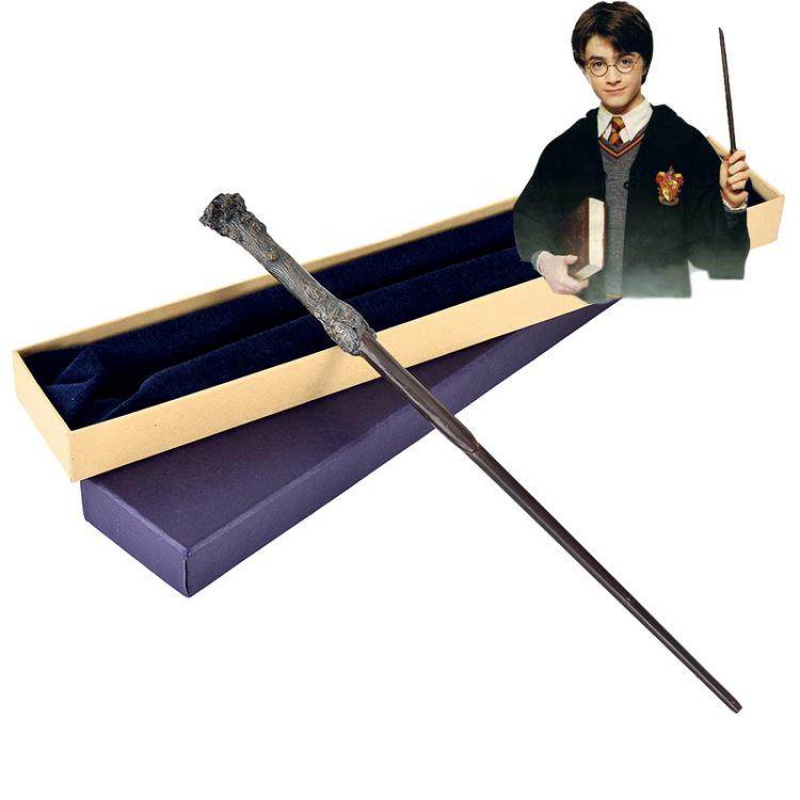 哈利波特魔杖魔法棒harry potter带金属芯手杖cosplay周边 哈利(带