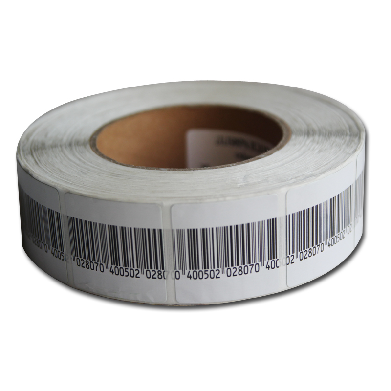 超市防盗软磁贴 超市商品软标签不干胶标签贴射频条码磁贴防盗贴纸