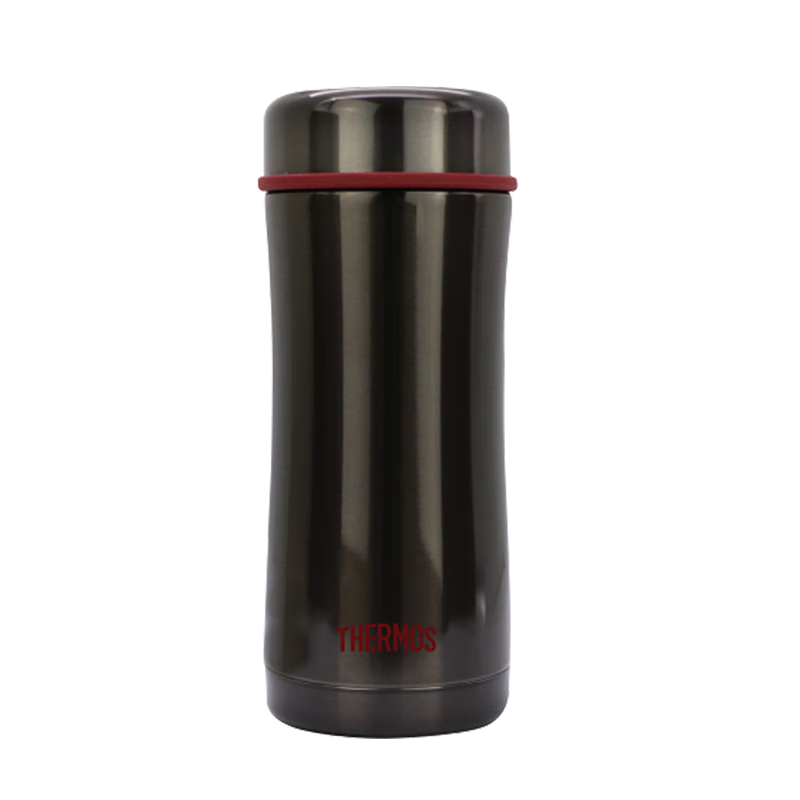 膳魔师（THERMOS）保温杯380ml男女士不锈钢商务办公保温保冷泡茶水杯子TCCG-400 BK
