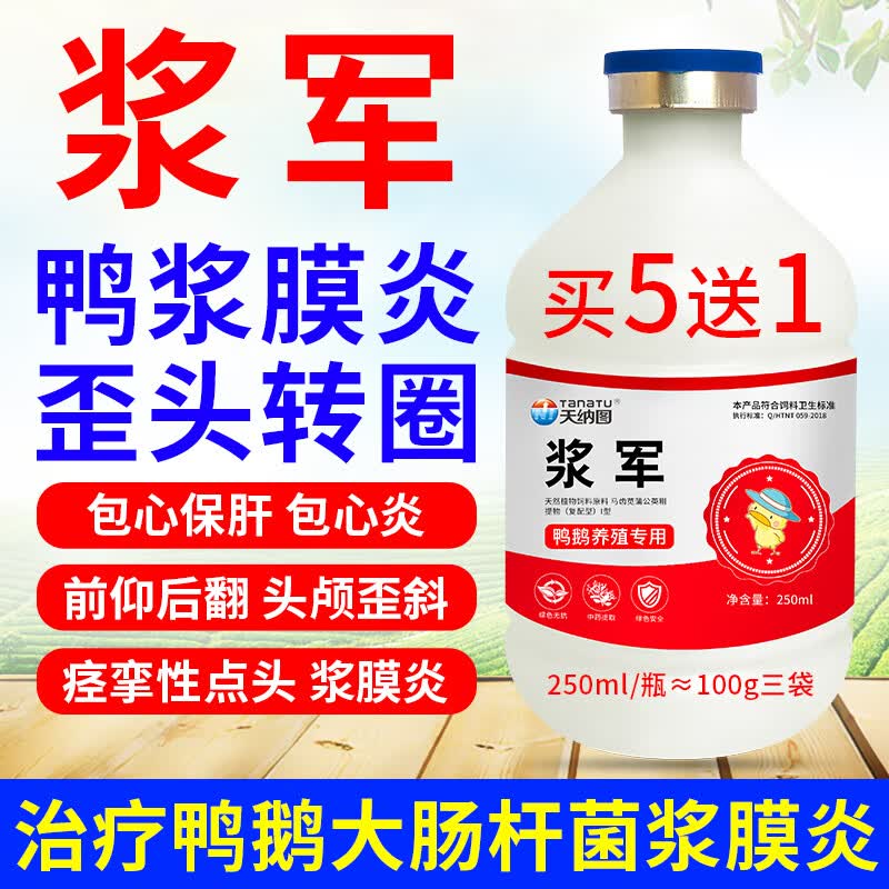 鸭药将军鹅鸭浆膜炎药小鹅瘸脚瘫痪拉白痢鸭子药养鸭鹅专用药将军 鸭鹅专用浆膜炎