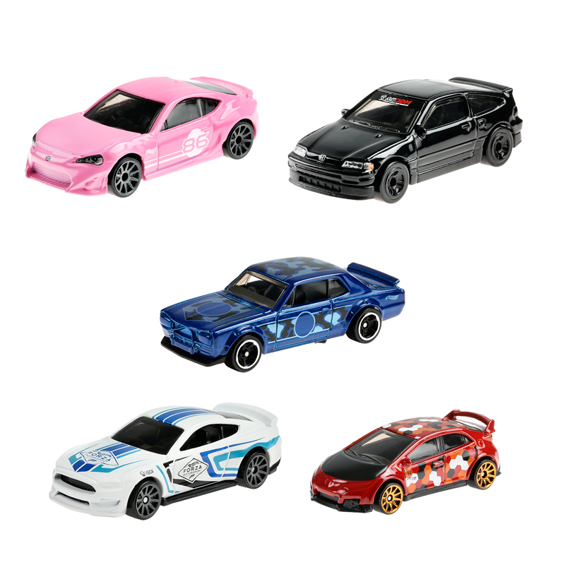 风火轮（HOT WHEELS）珍藏版小车玩具车儿童玩具男孩赛车汽车模型-仿真主题车系列(随机发货）GDG44