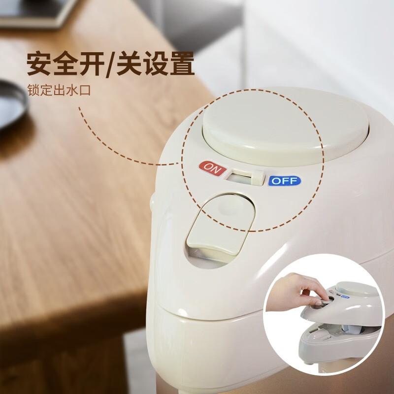 思乐得（SOLIDWARE）304不锈钢保温壶气压壶家用大容量热水壶办公室车载老式暖壶暖瓶 旗舰款-香槟金2.5L