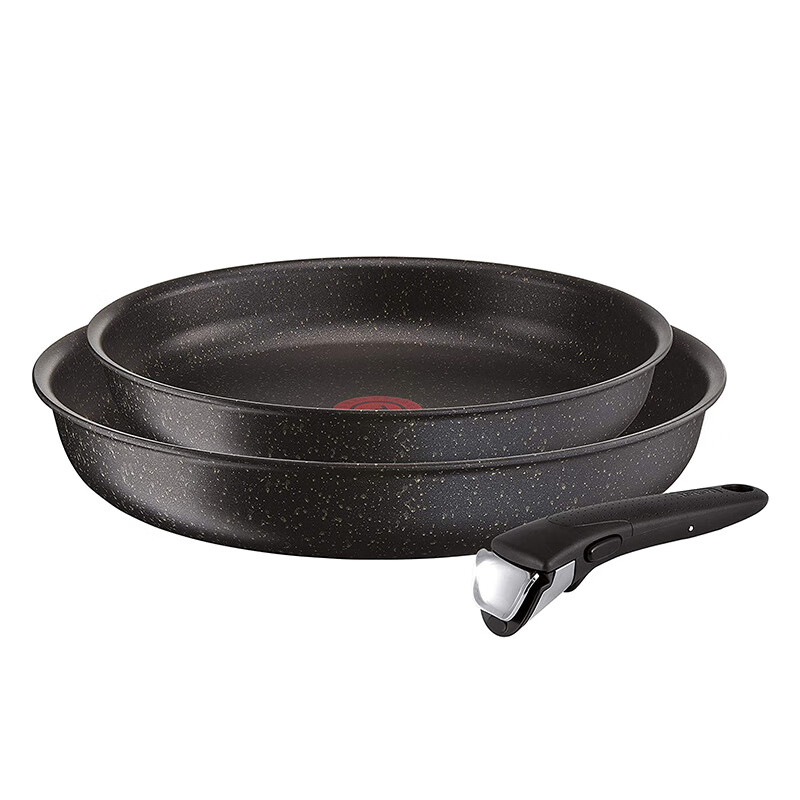 特福(tefal ) l67193 ingenio authentic 系列煎锅套锅24cm  28cm