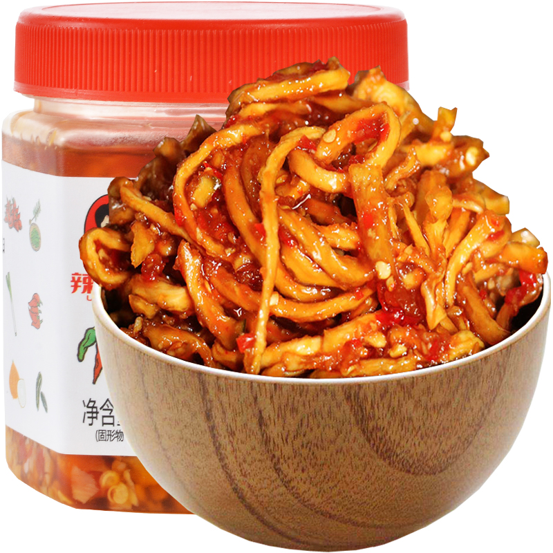 辣小董香辣木瓜丝280g湖南特产酱香咸菜脆爽下饭菜即食拌饭酱菜腌菜榨菜